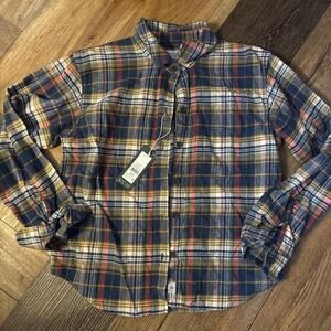 Alpine Design size small women's plaid button up. New with tags